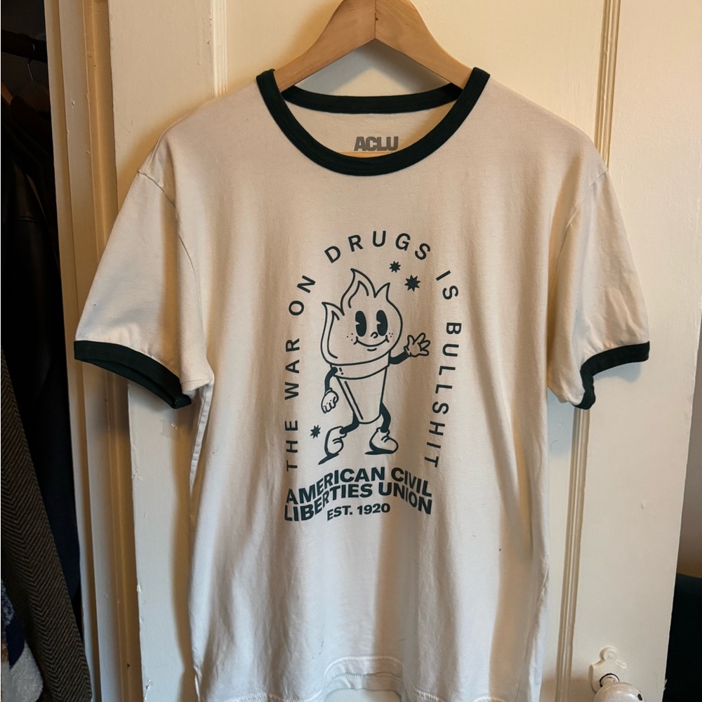 ACLU Graphic Ringer Tee
